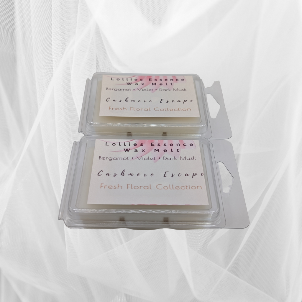 Flavorful - Scented Wax Melts- Pack of 2 ( total of 12 cubes, 6 cubes per pack)