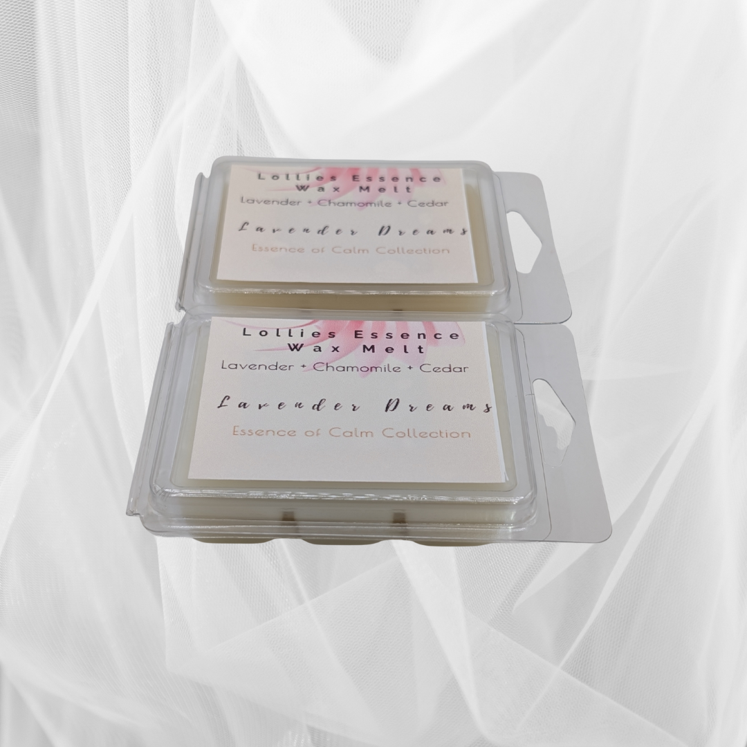 Flavorful - Scented Wax Melts- Pack of 2 ( total of 12 cubes, 6 cubes per pack)