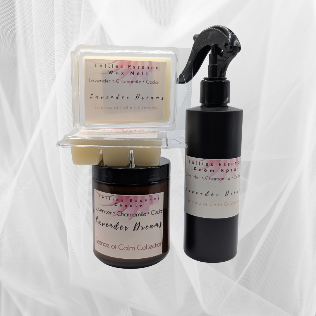 Perfect Gift Sets: 1 Candle, 2 Wax Melts and 1 Room Spray