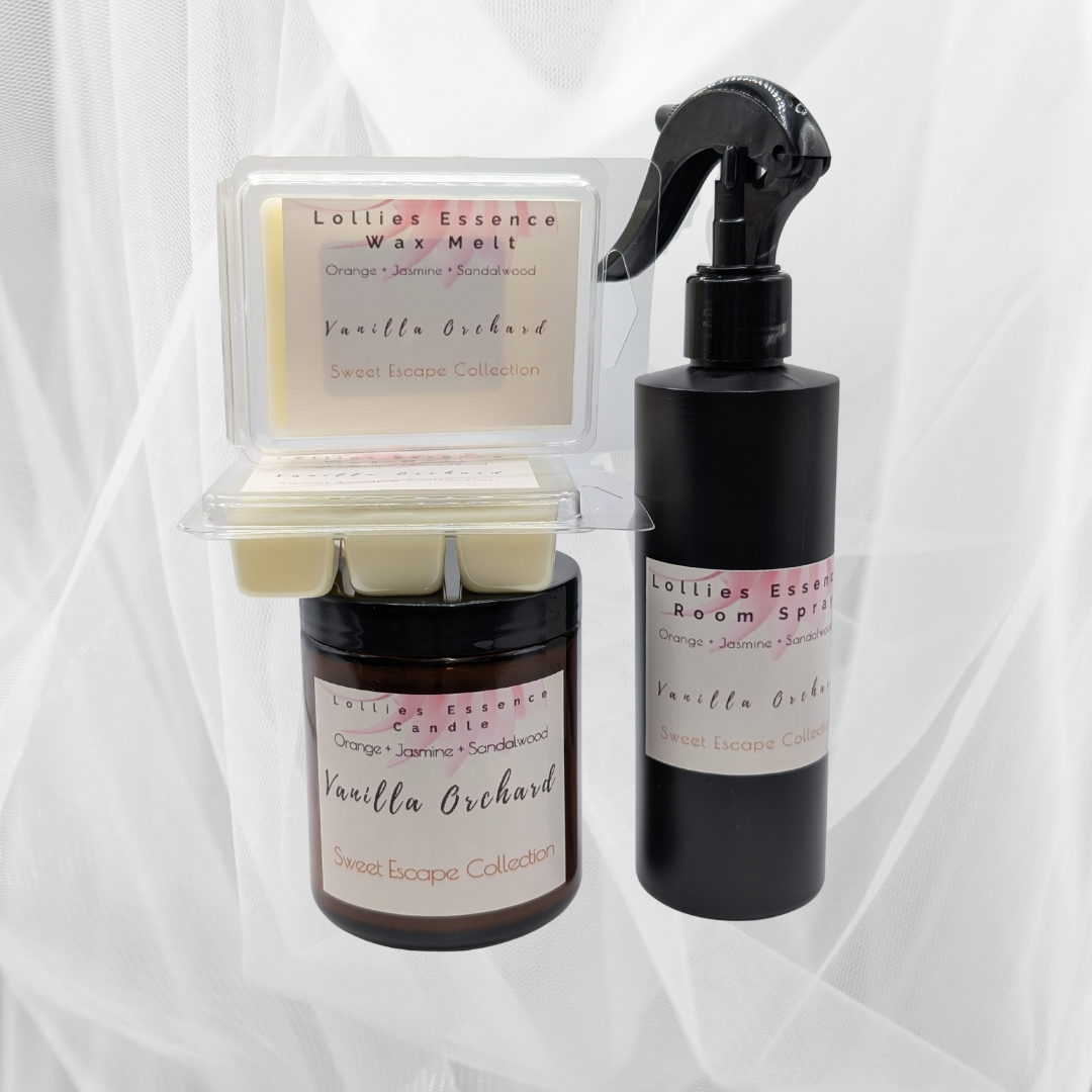 Perfect Gift Sets: 1 Candle, 2 Wax Melts and 1 Room Spray