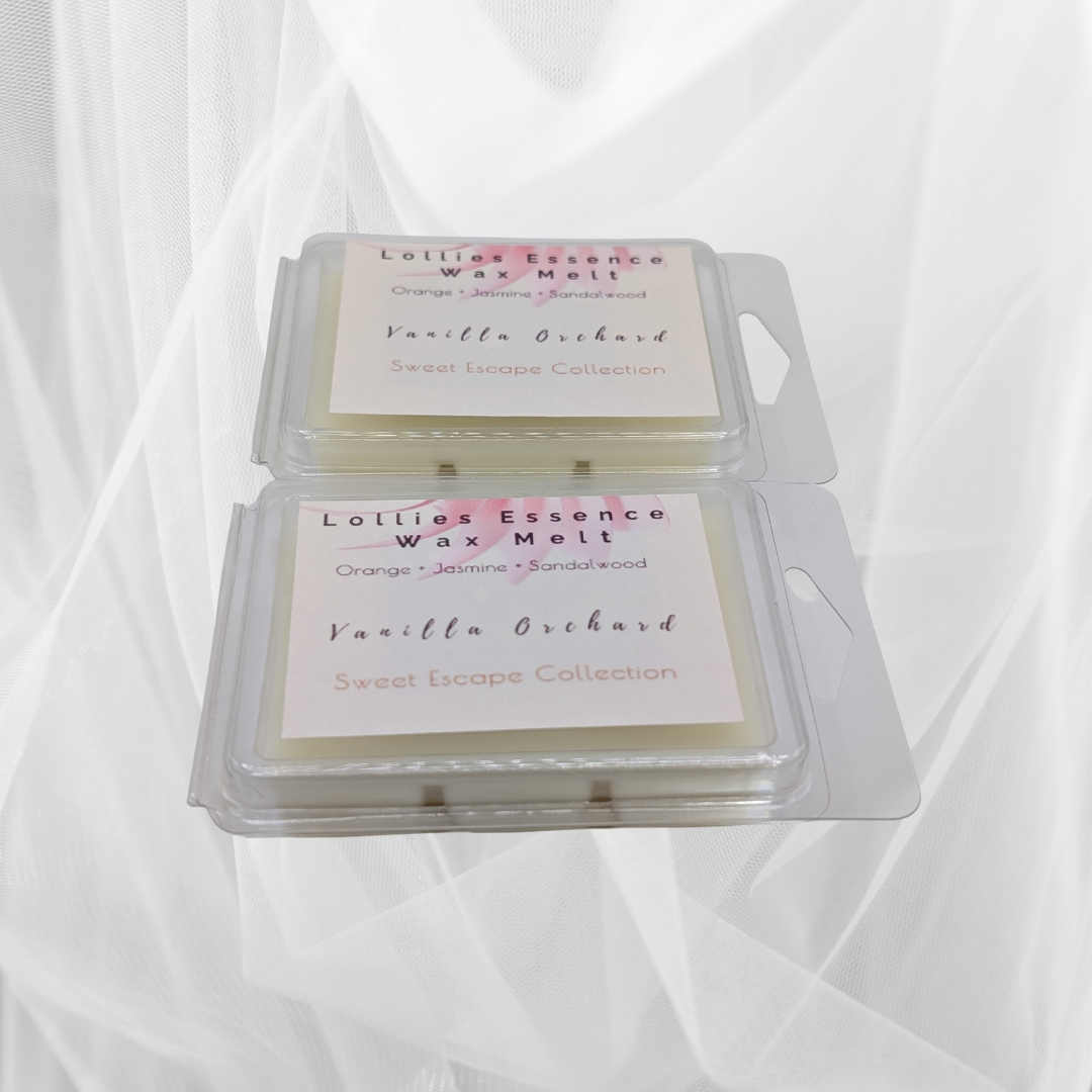 Flavorful - Scented Wax Melts- Pack of 2 ( total of 12 cubes, 6 cubes per pack)